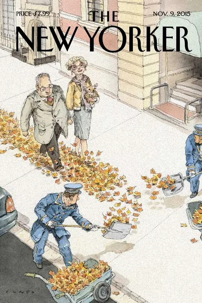 Постер с обложкой The New Yorker 09.11.2015