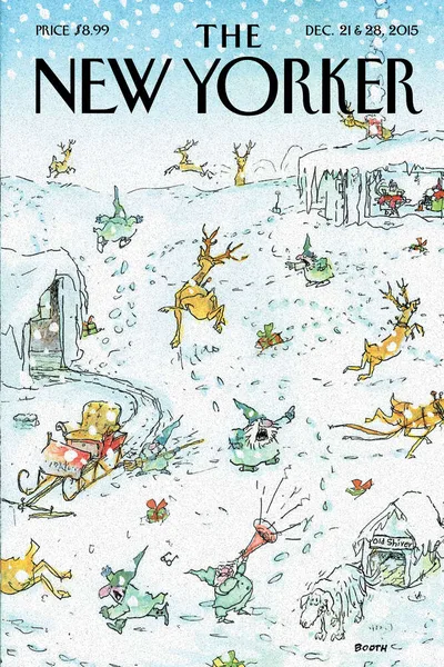 Постер с обложкой The New Yorker 21.12.2015