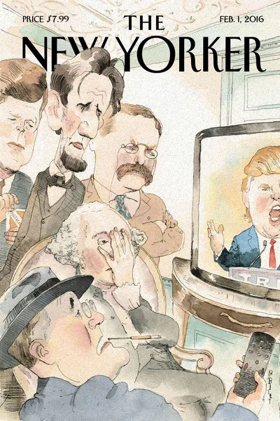 Постер с обложкой The New Yorker 01.02.2016