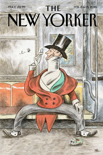 Постер с обложкой The New Yorker 08.02.2016