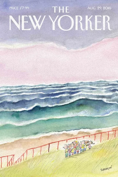 Постер с обложкой The New Yorker 29.08.2016