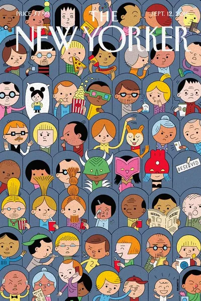 Постер с обложкой The New Yorker 12.09.2016