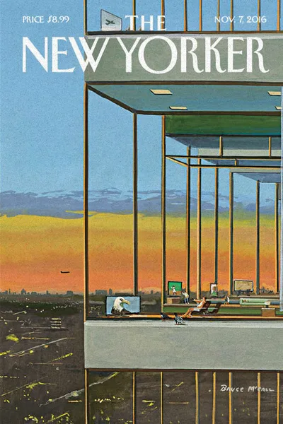 Постер с обложкой The New Yorker 07.11.2016