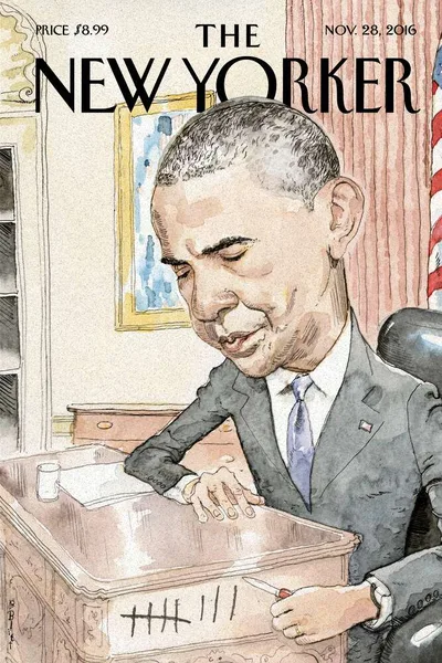 Постер с обложкой The New Yorker 28.11.2016