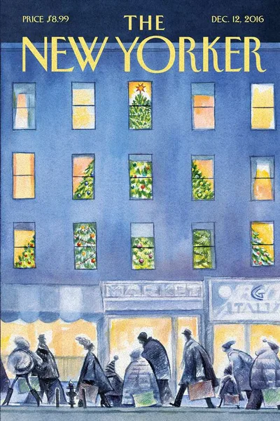 Постер с обложкой The New Yorker 12.12.2016