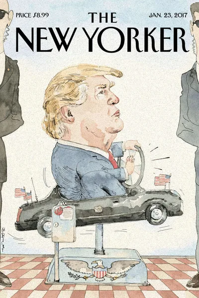 Постер с обложкой The New Yorker 23.01.2017