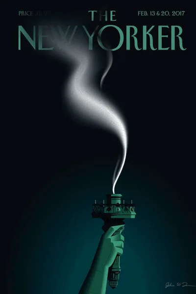 Постер с обложкой The New Yorker 13.02.2017