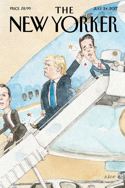 Постер с обложкой The New Yorker 24.07.2017