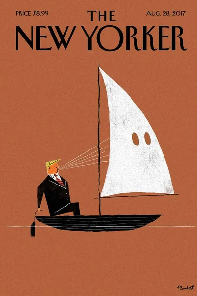 Постер с обложкой The New Yorker 28.08.2017