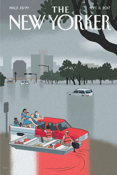 Постер с обложкой The New Yorker 11.09.2017