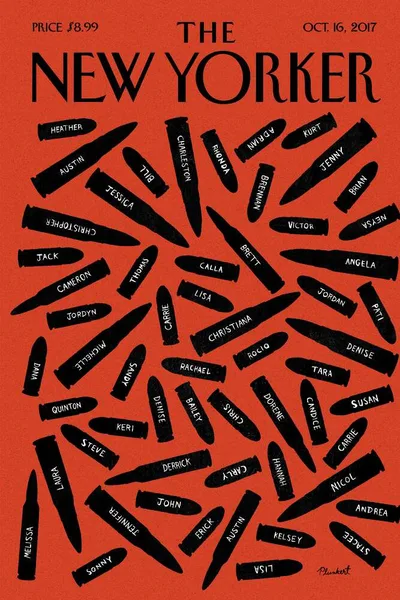 Постер с обложкой The New Yorker 16.10.2017