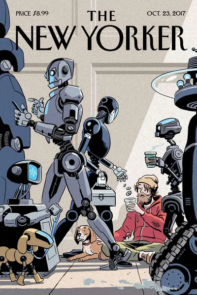 Постер с обложкой The New Yorker 23.10.2017