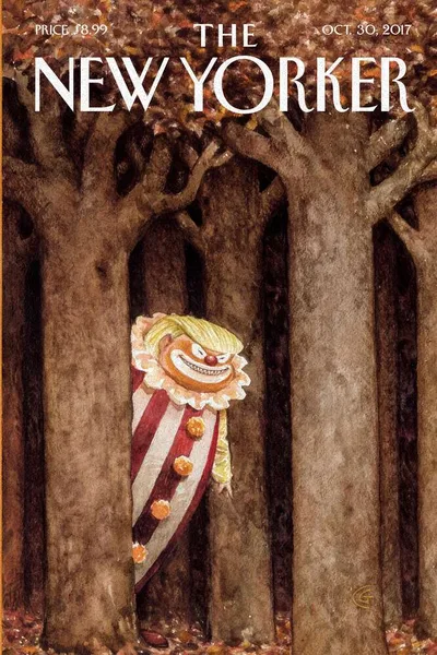 Постер с обложкой The New Yorker 30.10.2017