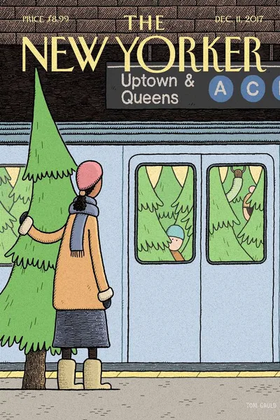 Постер с обложкой The New Yorker 11.12.2017