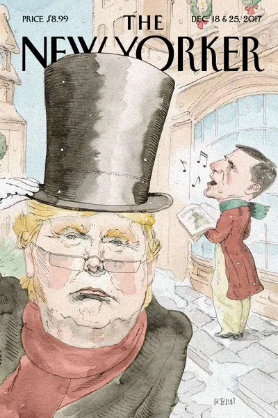 Постер с обложкой The New Yorker 18.12.2017