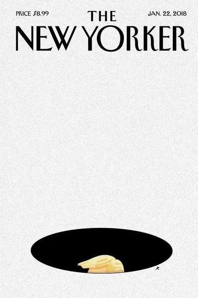 Постер с обложкой The New Yorker 22.01.2018