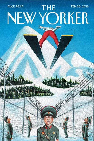 Постер с обложкой The New Yorker 26.02.2018