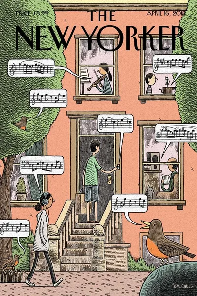 Постер с обложкой The New Yorker 16.04.2018