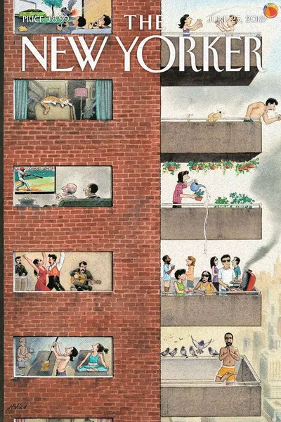 Постер с обложкой The New Yorker 25.06.2018