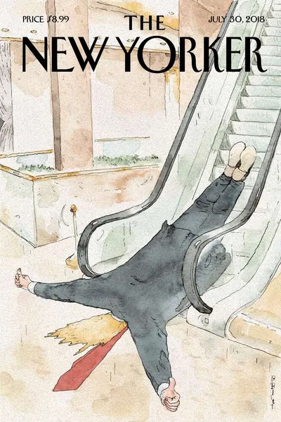 Постер с обложкой The New Yorker 30.07.2018