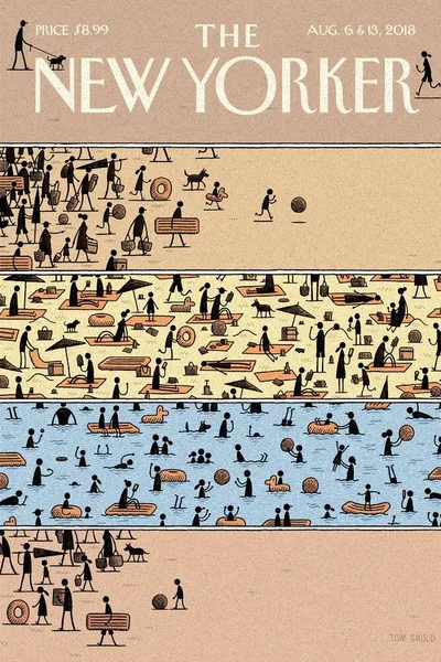 Постер с обложкой The New Yorker 06.08.2018