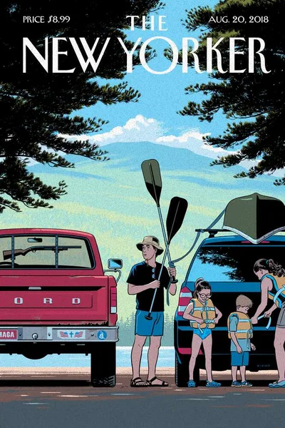 Постер с обложкой The New Yorker 20.08.2018