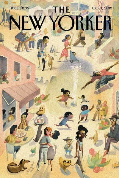 Постер с обложкой The New Yorker 01.10.2018