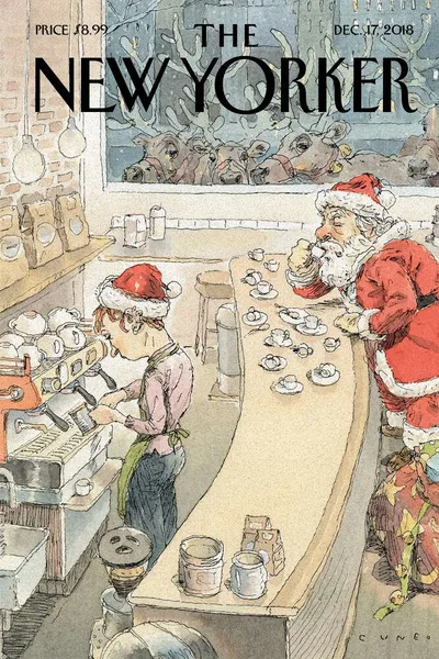 Постер с обложкой The New Yorker 17.12.2018