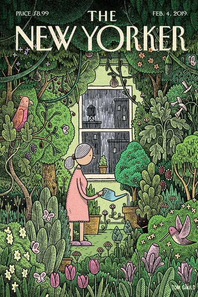 Постер с обложкой The New Yorker 04.02.2019