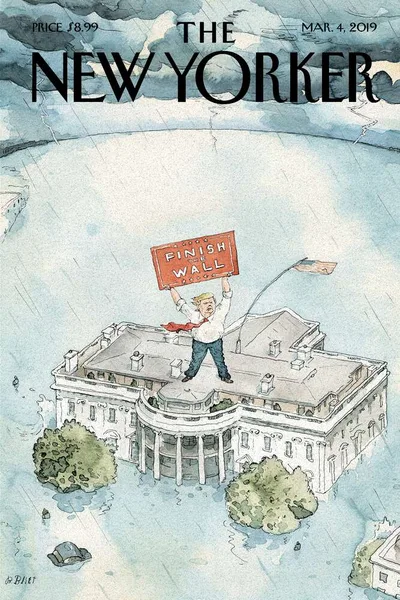 Постер с обложкой The New Yorker 04.03.2019