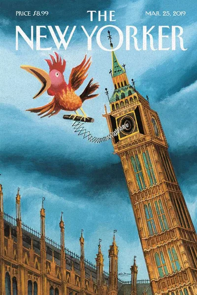 Постер с обложкой The New Yorker 25.03.2019