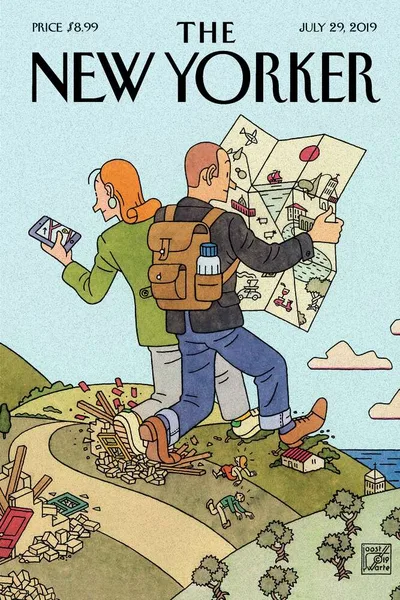 Постер с обложкой The New Yorker 29.07.2019