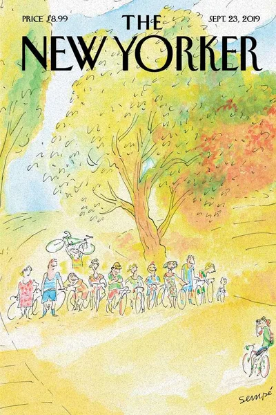 Постер с обложкой The New Yorker 23.09.2019