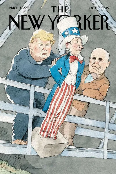 Постер с обложкой The New Yorker 07.10.2019
