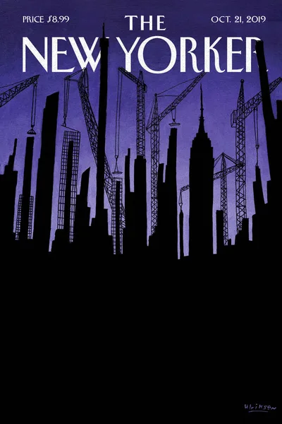Постер с обложкой The New Yorker 21.10.2019