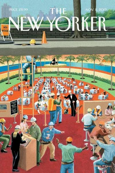 Постер с обложкой The New Yorker 11.11.2019