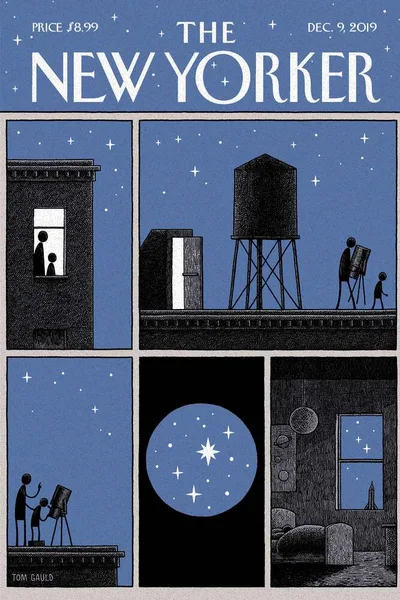 Постер с обложкой The New Yorker 09.12.2019
