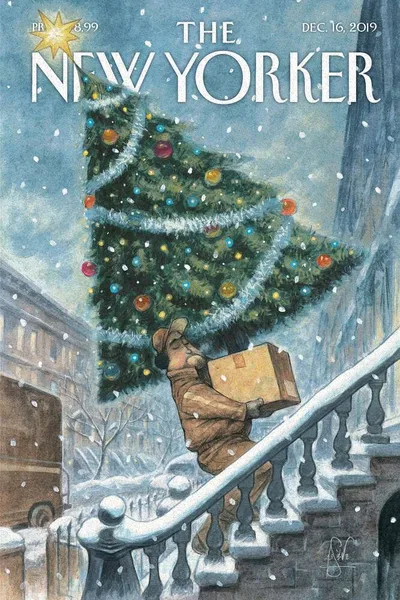 Постер с обложкой The New Yorker 16.12.2019