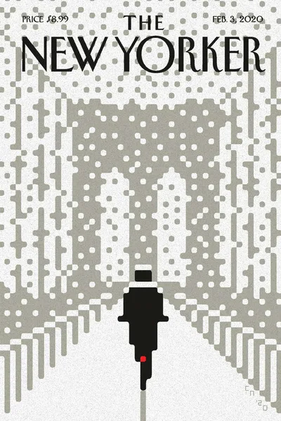 Постер с обложкой The New Yorker 03.02.2020