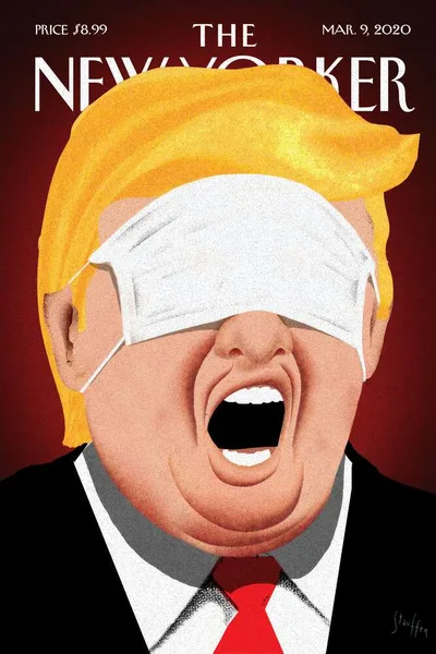 Постер с обложкой The New Yorker 09.03.2020