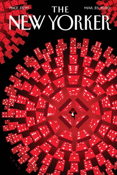 Постер с обложкой The New Yorker 23.03.2020