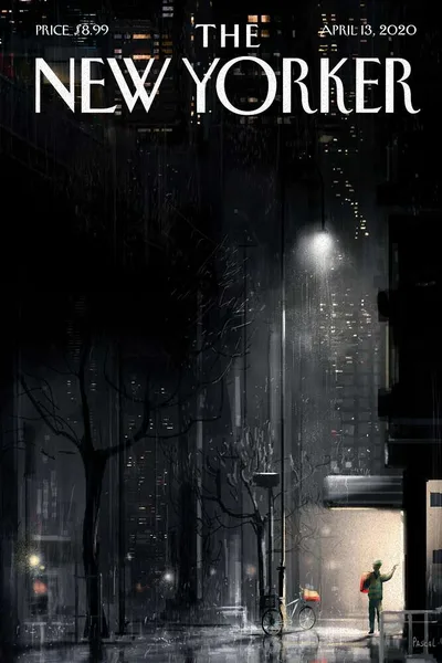 Постер с обложкой The New Yorker 13.04.2020