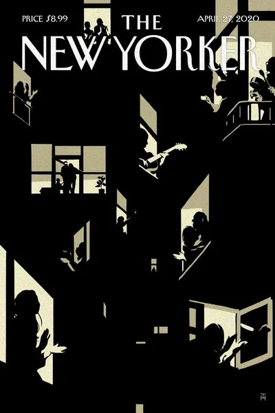 Постер с обложкой The New Yorker 27.04.2020