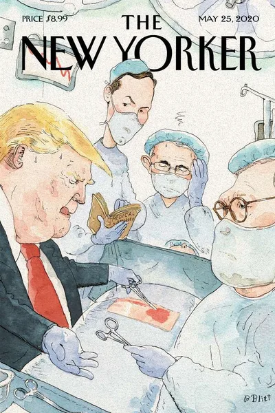 Постер с обложкой The New Yorker 25.05.2020