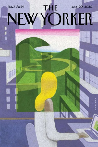Постер с обложкой The New Yorker 20.07.2020