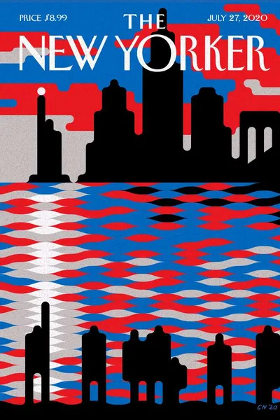 Постер с обложкой The New Yorker 27.07.2020