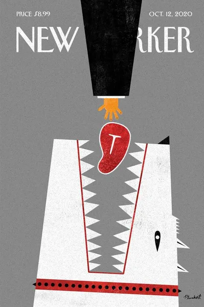 Постер с обложкой The New Yorker 12.10.2020