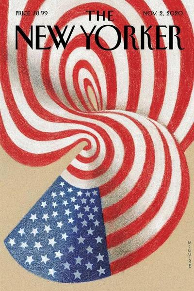 Постер с обложкой The New Yorker 02.11.2020