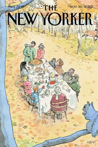 Постер с обложкой The New Yorker 30.11.2020
