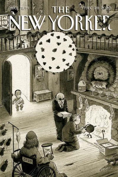 Постер с обложкой The New Yorker 28.12.2020